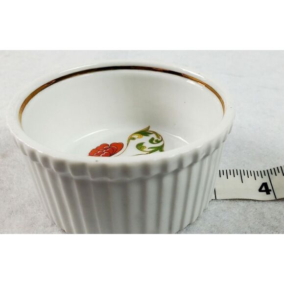 Louis Lourioux Le Faune Ramekin Dish "Chantoung" Fireproof Porcelain France - Picture 3 of 6